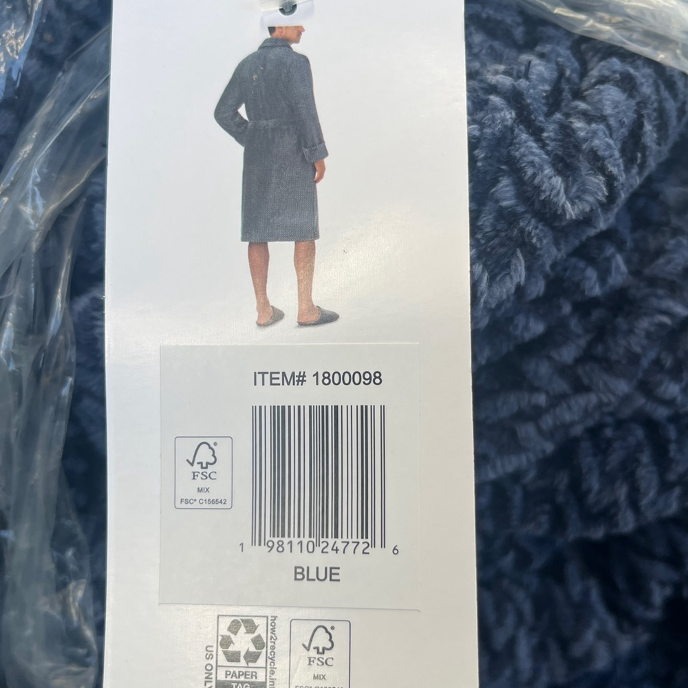 Tommy Bahama men’s bath robe L XL NWT - Picture 2 of 5